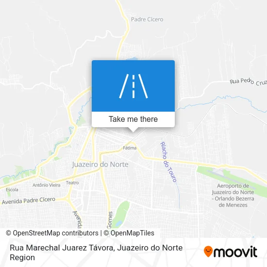 Rua Marechal Juarez Távora map