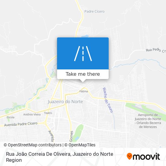 Mapa Rua João Correia De Oliveira