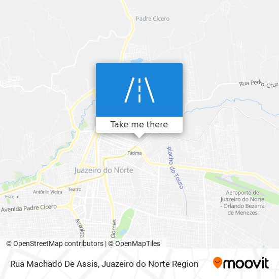 Mapa Rua Machado De Assis