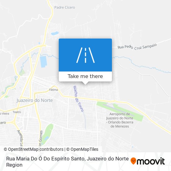 Rua Maria Do Ó Do Espírito Santo map