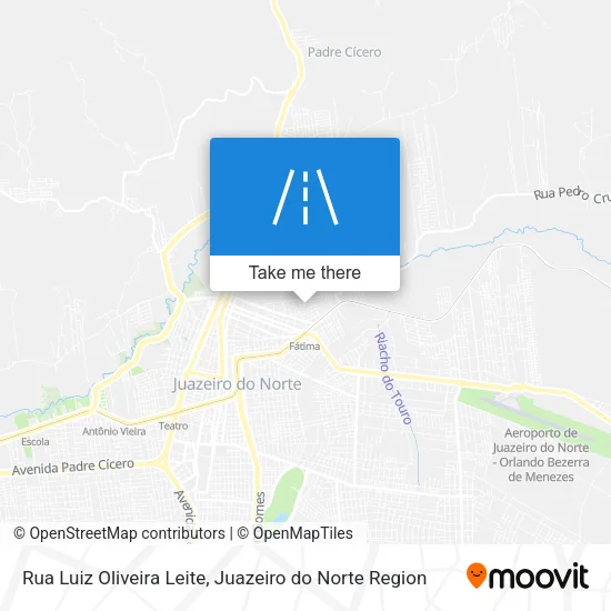 Rua Luiz Oliveira Leite map