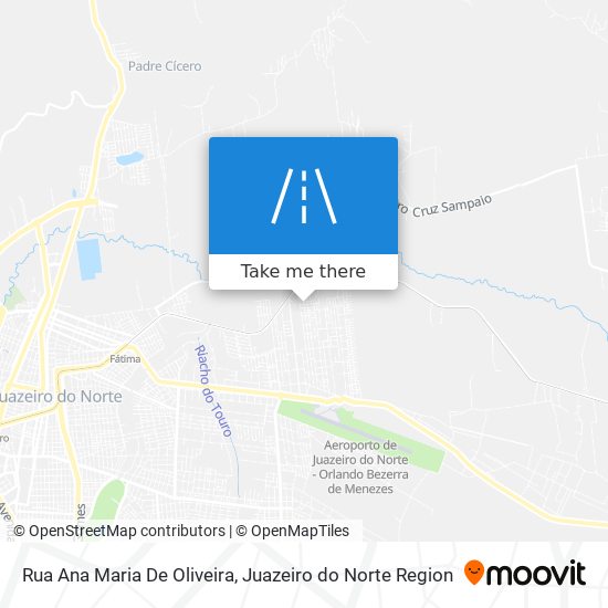 Rua Ana Maria De Oliveira map