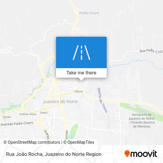 Rua João Rocha map