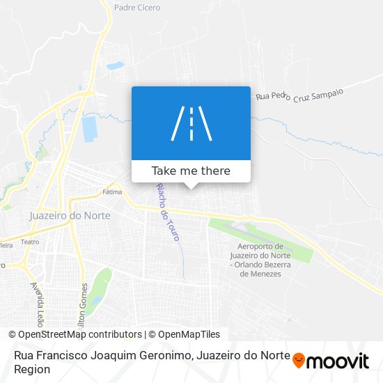Rua Francisco Joaquim Geronimo map