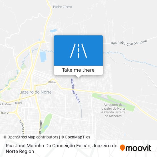 Rua José Marinho Da Conceição Falcão map