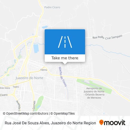 Mapa Rua José De Souza Alves