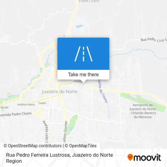 Rua Pedro Ferreira Lustrosa map