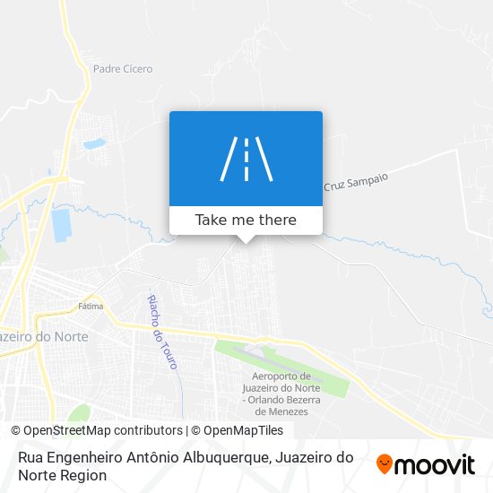 Mapa Rua Engenheiro Antônio Albuquerque