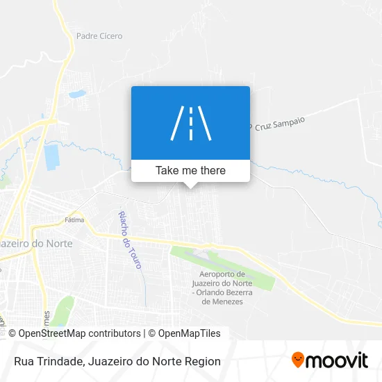 Rua Trindade map