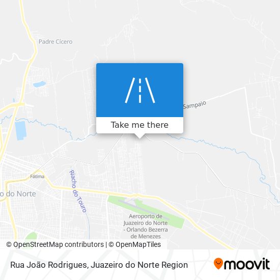 Mapa Rua João Rodrigues