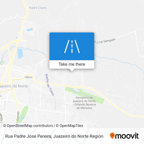 Rua Padre José Pereira map