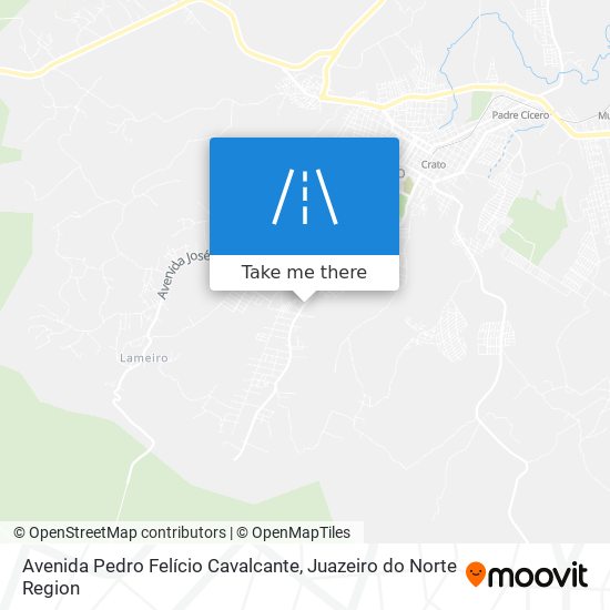 Avenida Pedro Felício Cavalcante map