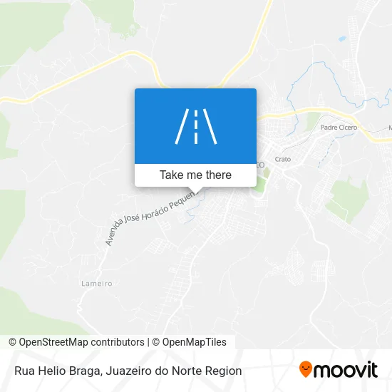 Rua Helio Braga map