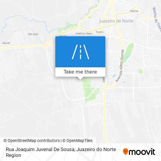 Mapa Rua Joaquim Juvenal De Sousa