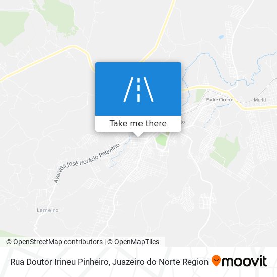 Rua Doutor Irineu Pinheiro map