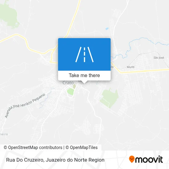 Rua Do Cruzeiro map