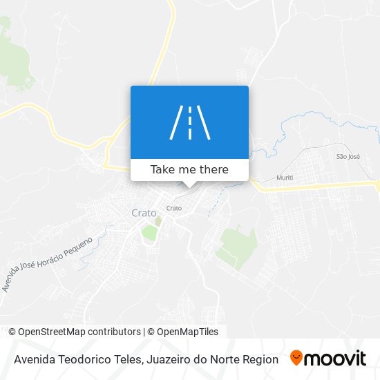 Avenida Teodorico Teles map