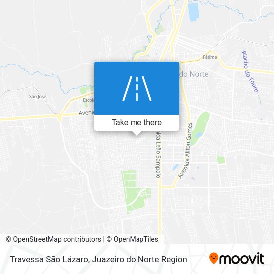 Travessa São Lázaro map