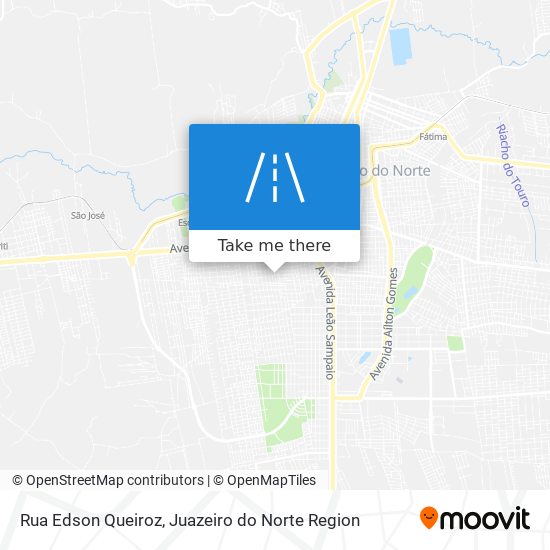 Mapa Rua Edson Queiroz