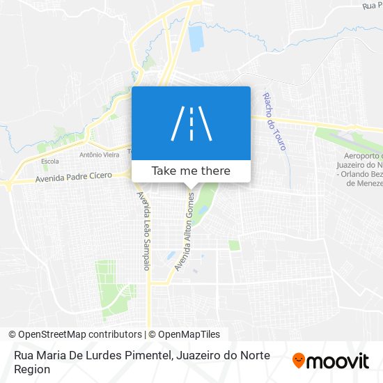 Mapa Rua Maria De Lurdes Pimentel