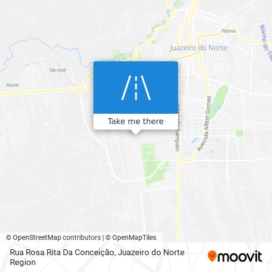 Mapa Rua Rosa Rita Da Conceição