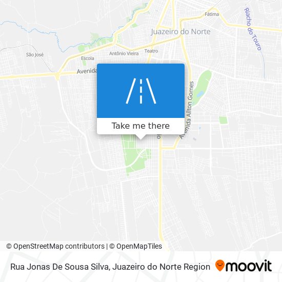 Rua Jonas De Sousa Silva map