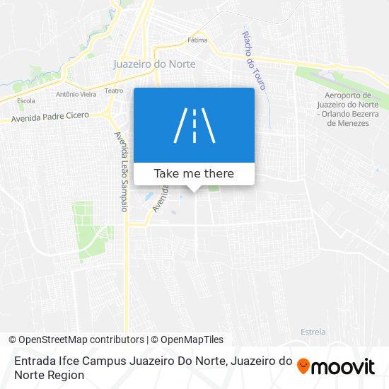 Entrada Ifce Campus Juazeiro Do Norte map