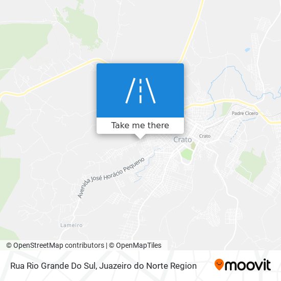 Rua Rio Grande Do Sul map