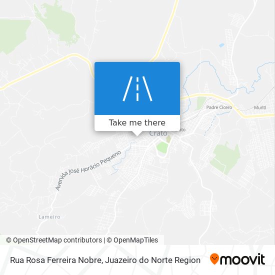 Rua Rosa Ferreira Nobre map