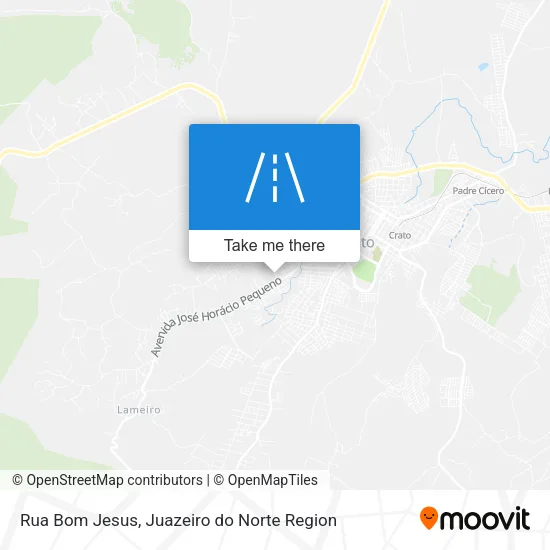 Rua Bom Jesus map