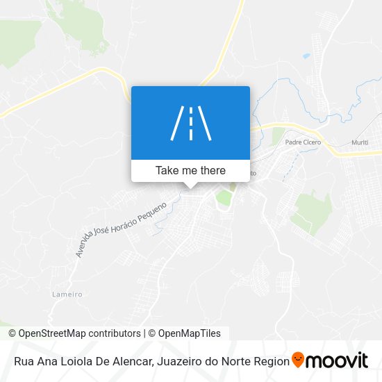 Rua Ana Loiola De Alencar map