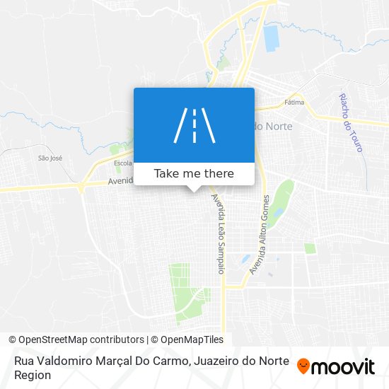 Rua Valdomiro Marçal Do Carmo map