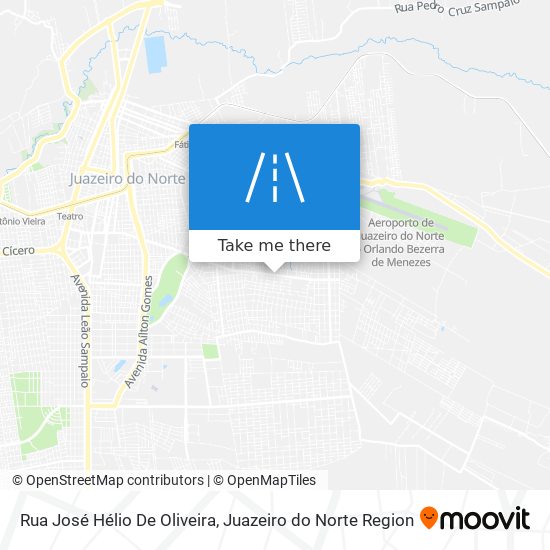 Mapa Rua José Hélio De Oliveira