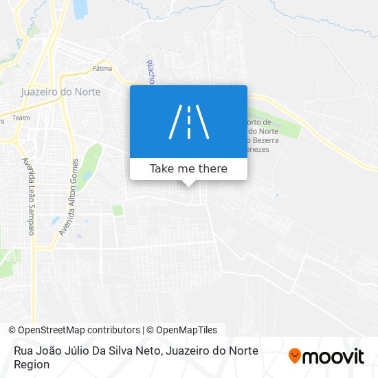 Mapa Rua João Júlio Da Silva Neto