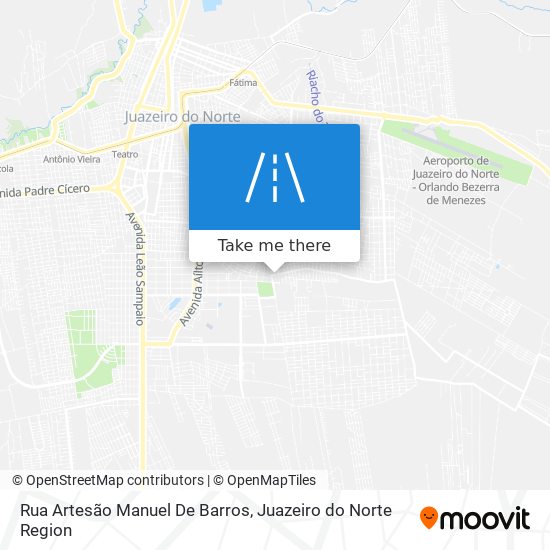 Rua Artesão Manuel De Barros map