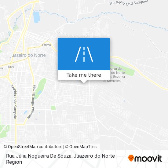 Mapa Rua Júlia Nogueira De Souza