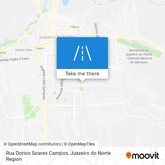 Mapa Rua Dorico Soares Campos