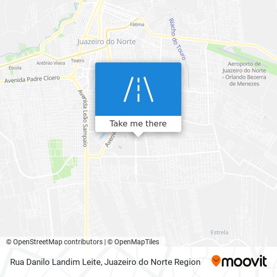 Rua Danilo Landim Leite map