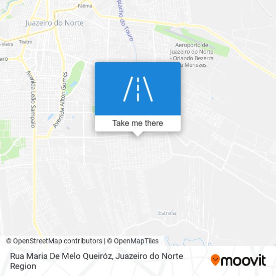 Rua Maria De Melo Queiróz map