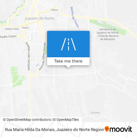 Mapa Rua Maria Hilda Da Morais