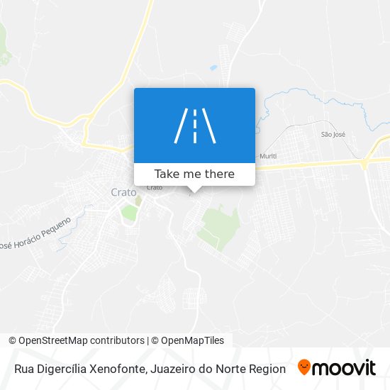 Rua Digercília Xenofonte map
