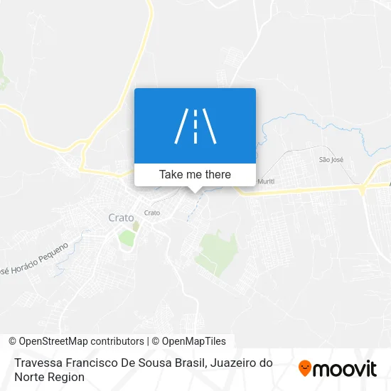 Travessa Francisco De Sousa Brasil map