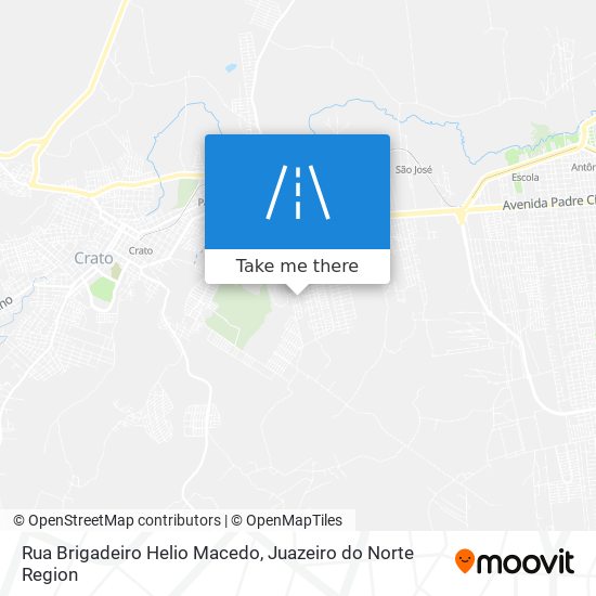 Rua Brigadeiro Helio Macedo map