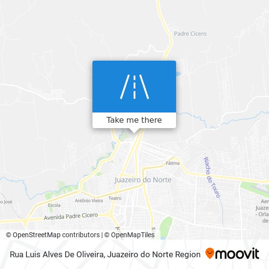 Rua Luis Alves De Oliveira map