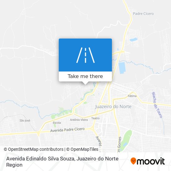 Avenida Edinaldo Silva Souza map
