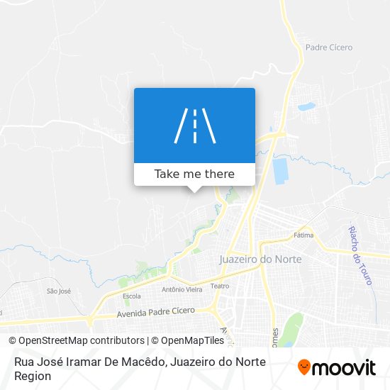 Rua José Iramar De Macêdo map