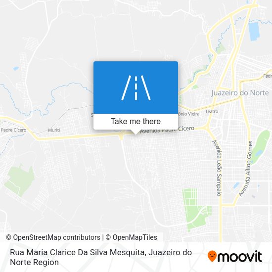 Rua Maria Clarice Da Silva Mesquita map