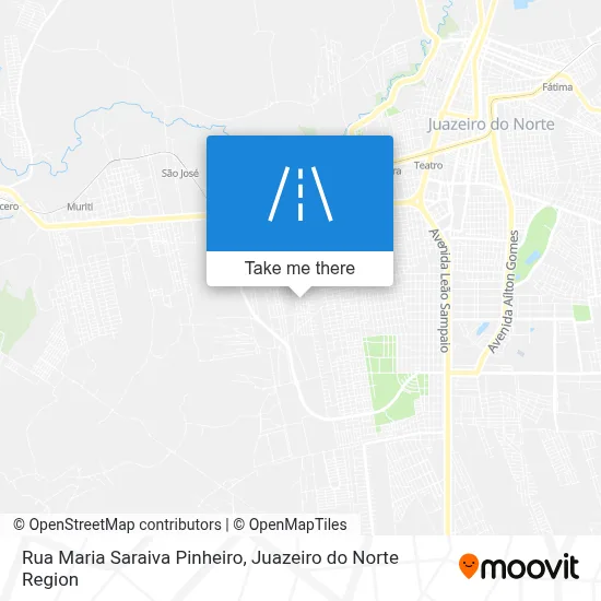 Rua Maria Saraiva Pinheiro map