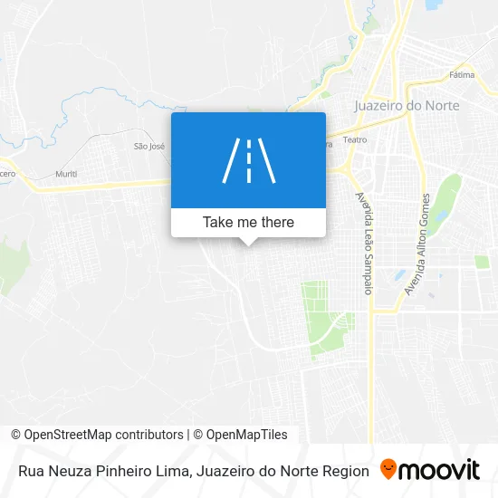 Rua Neuza Pinheiro Lima map