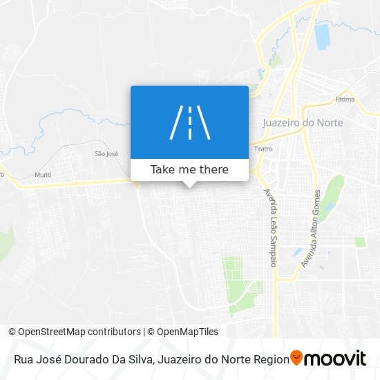 Mapa Rua José Dourado Da Silva